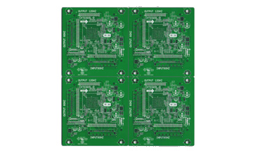 樣板10  最小線寬/線距=4-4（0.10mm-0.10mm)